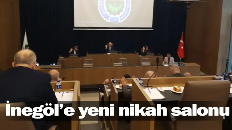 İnegöl'e yeni nikah salonu