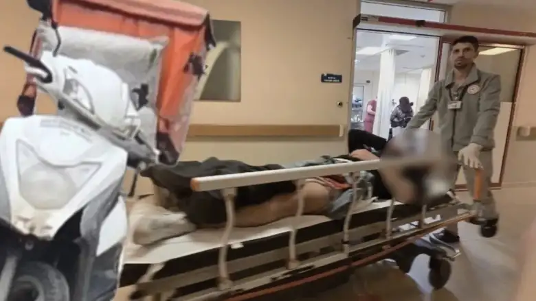 İnegöl'de korkutan kaza