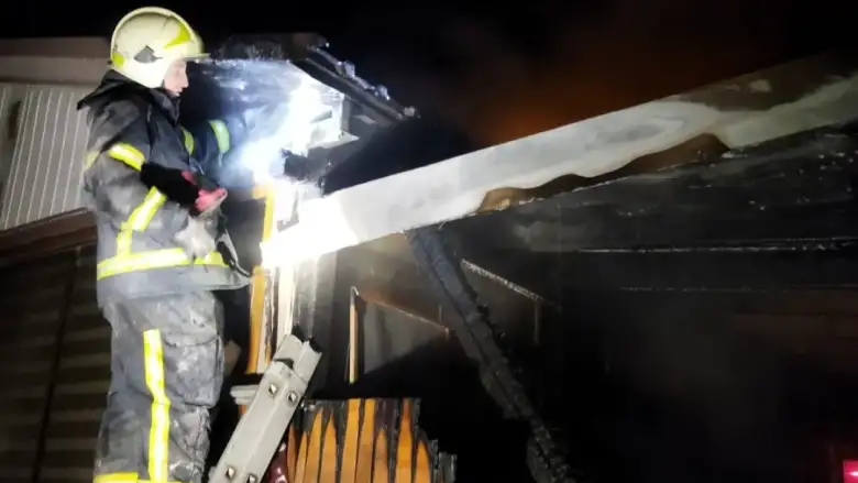 İnegöl'de korkutan yangın