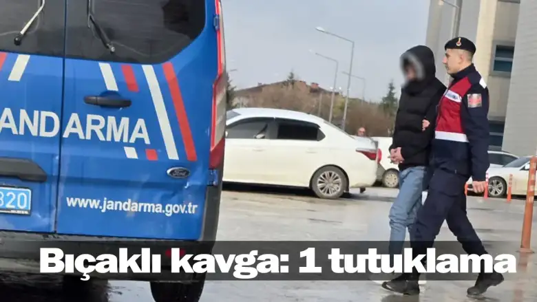 İnegöl'de bıçaklı kavga: 1 tutuklama