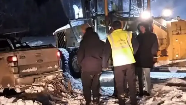 İnegöl'de yaylada mahsur kalan 6 kişi kurtarıldı