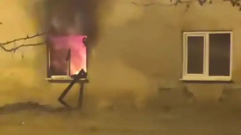 İnegöl'de korkutan yangın