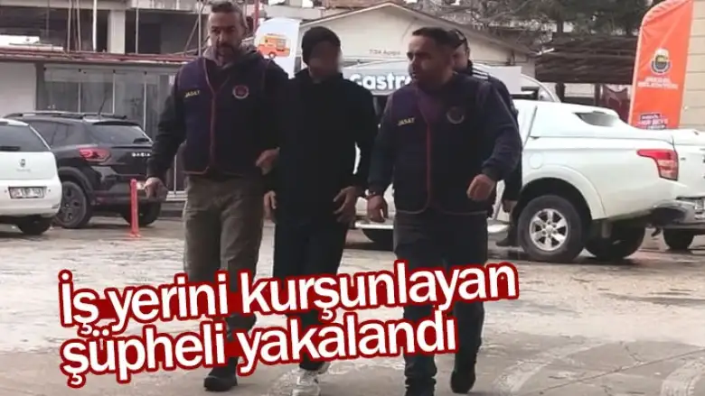 İnegöl'de iş yerini kurşunlayan şüpheli yakalandı