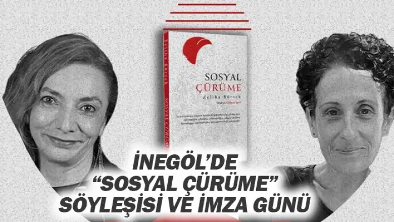İnegöl’de “Sosyal Çürüme” Söyleşisi ve İmza Günü