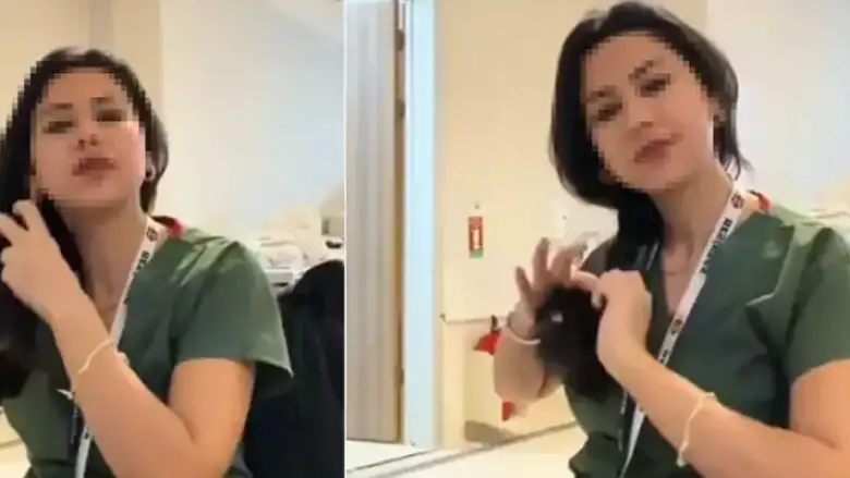 Saç örme akımına katılan hemşire görevinden uzaklaştırıldı