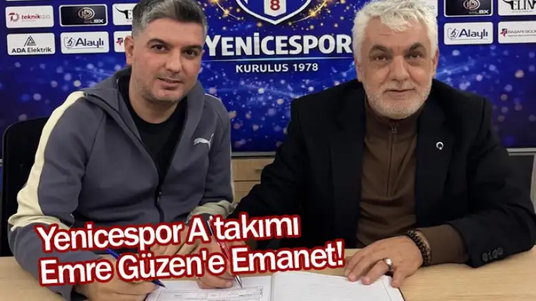 Yenicespor A takımı Emre Güzen'e Emanet!