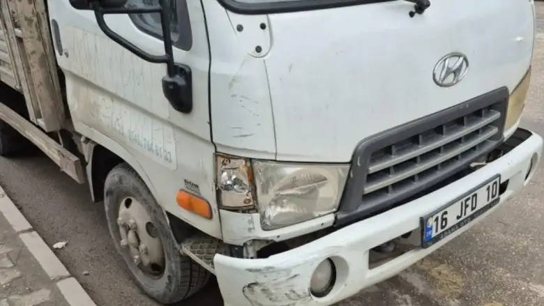 İnegöl'de korkutan kaza