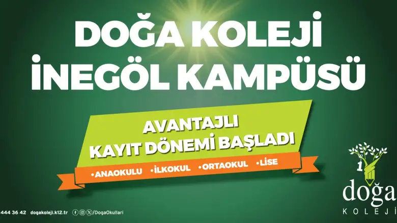 Anaokulundan Liseye Ayrıcalıklı Eğitim Doğa Kolejinde