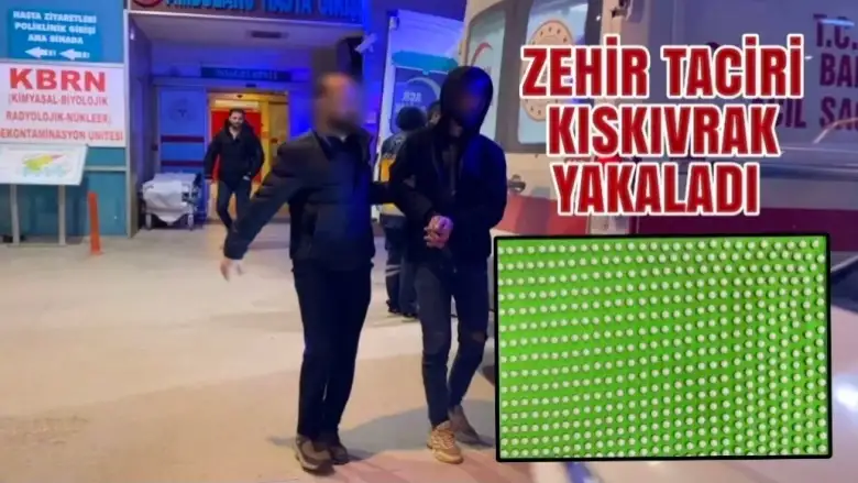 İnegöl'de zehir taciri kıskıvrak yakaladı