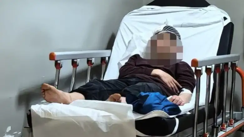 İnegöl'de kaldırım taşıyla darp edildi!