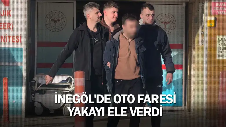 İnegöl'de oto faresi yakayı ele verdi