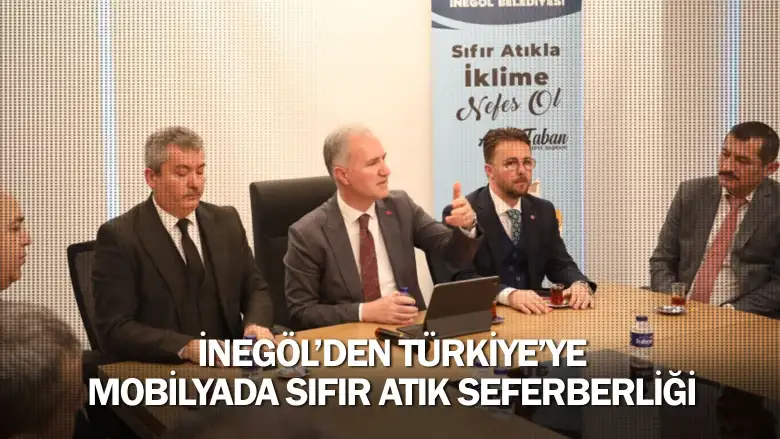 İnegöl’den Türkiye’ye Mobilyada Sıfır Atık Seferberliği