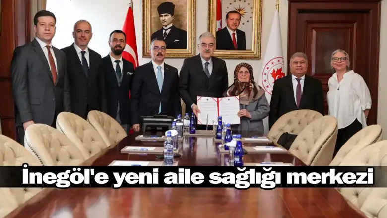İnegöl'e yeni aile sağlığı merkezi