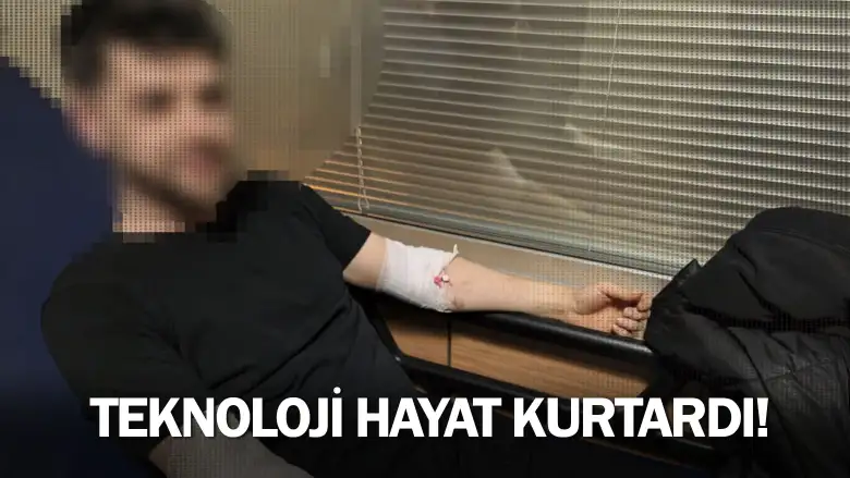 İnegöl'de teknoloji hayat kurtardı!