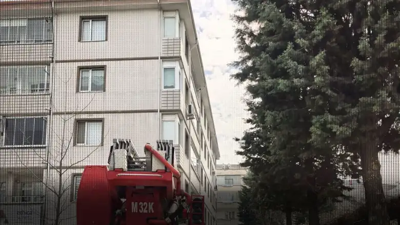 İnegöl'de korku dolu anlar!