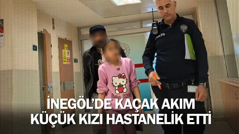 Kaçak akım küçük kızı hastanelik etti