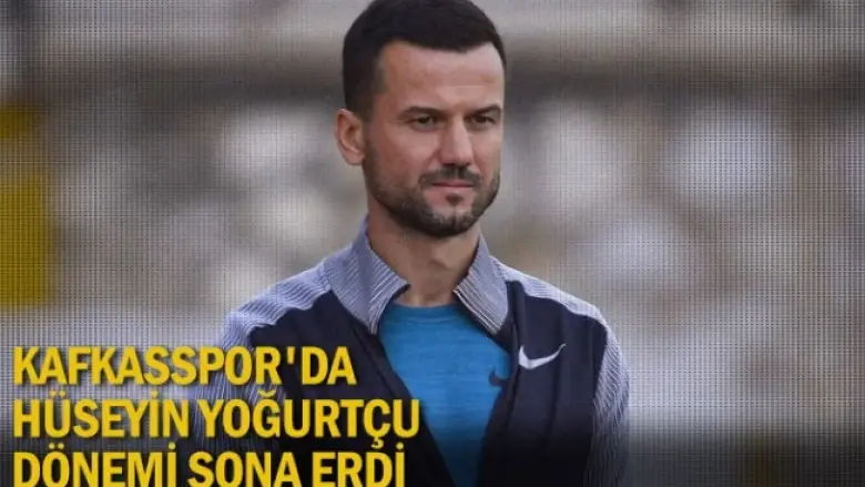 Kafkasspor'da Hüseyin Yoğurtçu dönemi sona erdi