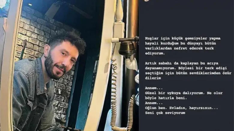 Otel odasında cansız bedeni bulunan gencin son paylaşımı ortaya çıktı!