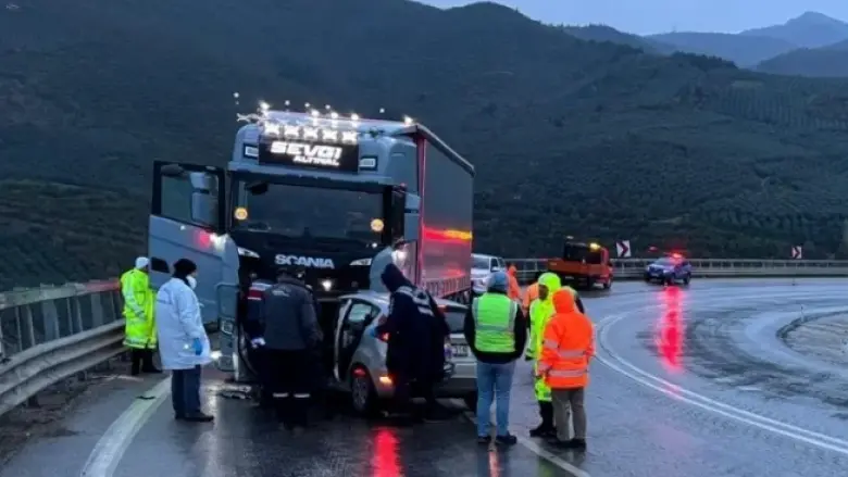 Bursa'da feci kaza! 1 kişi hayatını kaybetti