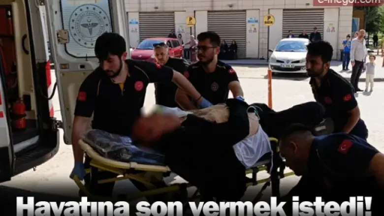 Hayatına son vermek istedi!