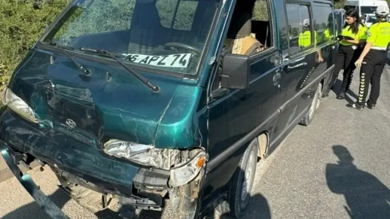 İnegöl'de zincirleme kaza