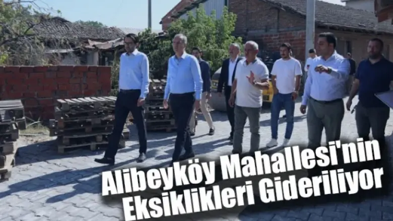Alibeyköy Mahallesi'nin Eksiklikleri Gideriliyor