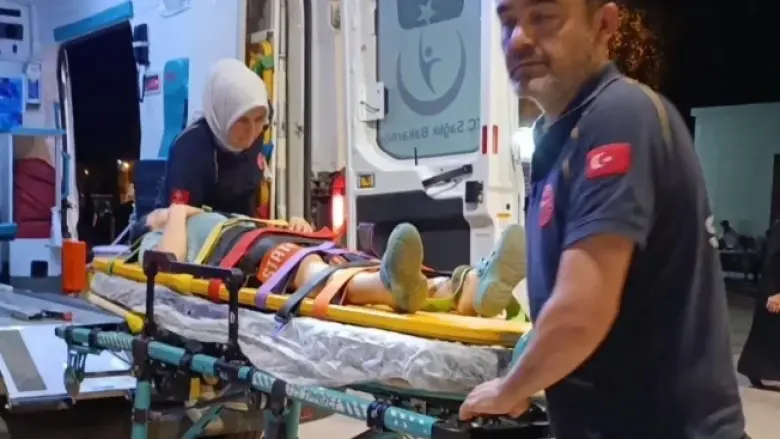 Motosikletin çarptığı çocuk yaralandı