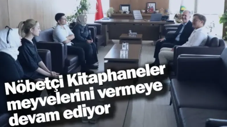 Nöbetçi Kitaphaneler meyvelerini vermeye devam ediyor