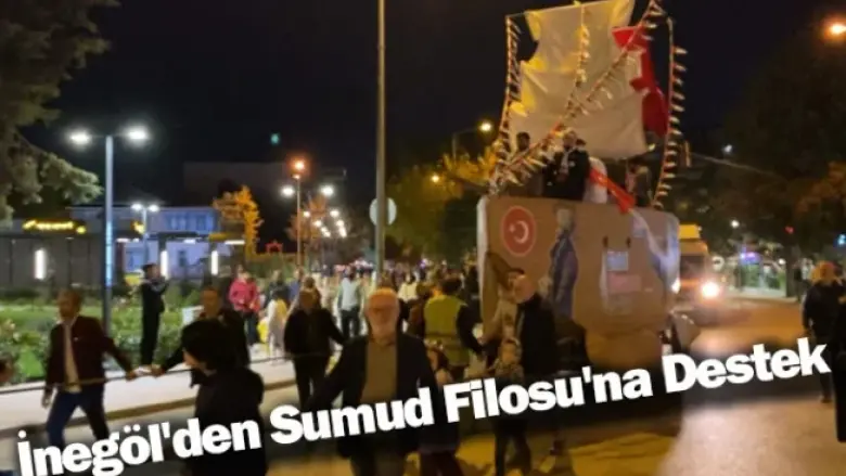 İnegöl'den Sumud Filosu'na Destek