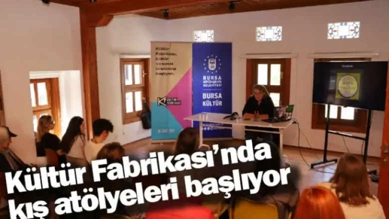 Kültür Fabrikası’nda kış atölyeleri başlıyor
