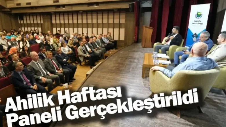 Ahilik Haftası Paneli Gerçekleştirildi