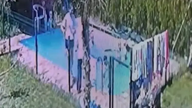 Minik Berra havuzda boğulmuştu! Yaşanan panik kamerada...