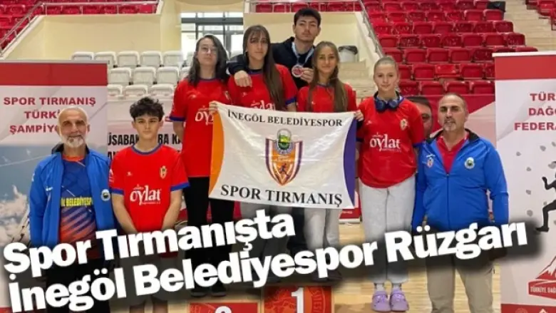 Spor Tırmanışta İnegöl Belediyespor Rüzgarı