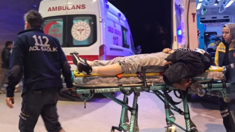 İnegöl'de korkutan kaza