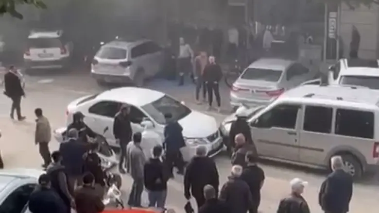 İnegöl'de korkutan kaza