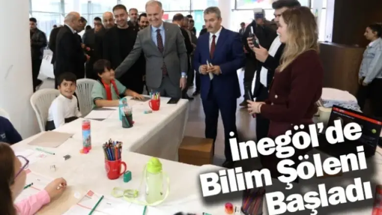 İnegöl’de Bilim Şöleni Başladı