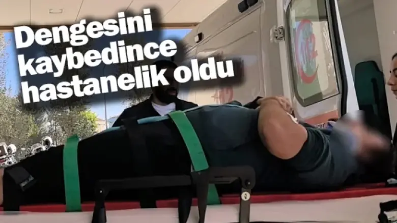 Dengesini kaybedince hastanelik oldu
