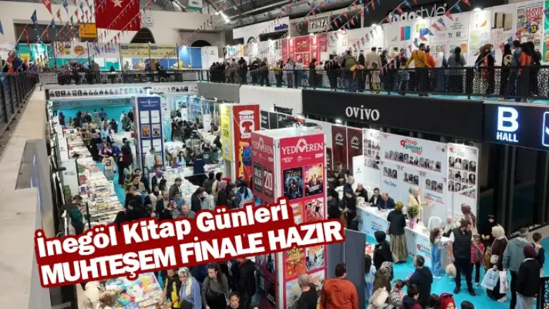 İnegöl Kitap Günleri Muhteşem Finale Hazır
