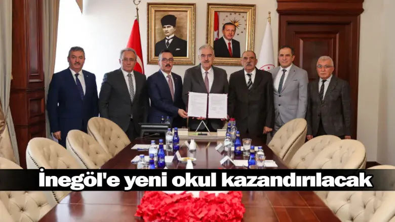 İnegöl'e yeni okul kazandırılacak