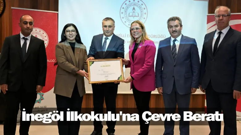 İnegöl İlkokulu'na Çevre Beratı