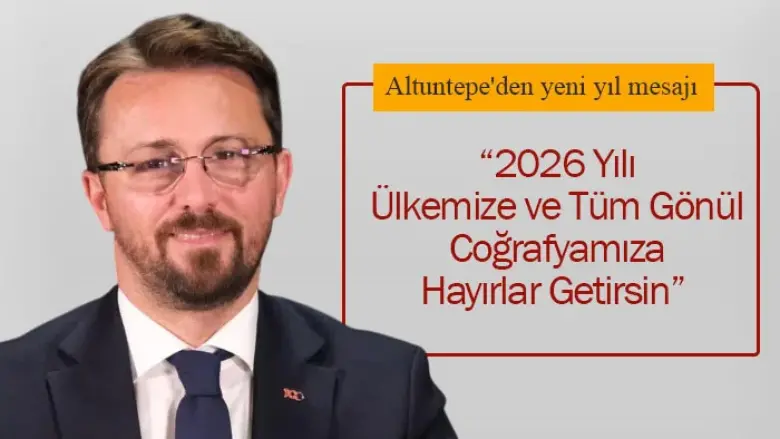 Altuntepe'den yeni yıl mesajı