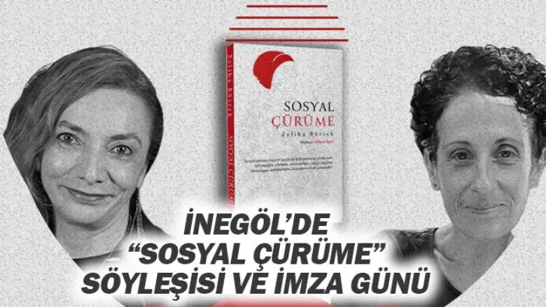 İnegöl’de “Sosyal Çürüme” Söyleşisi ve İmza Günü