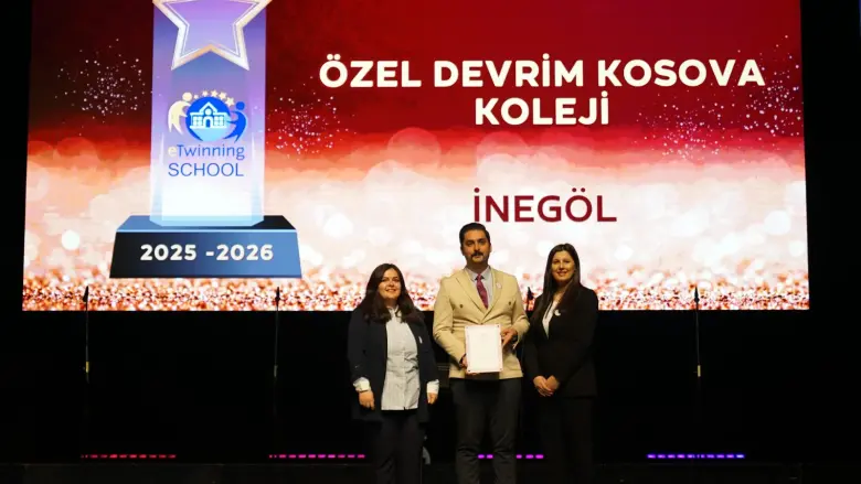 Özel Devrim Kosava Okulları "eTwinning Okul Etiketi" almaya hak kazandı