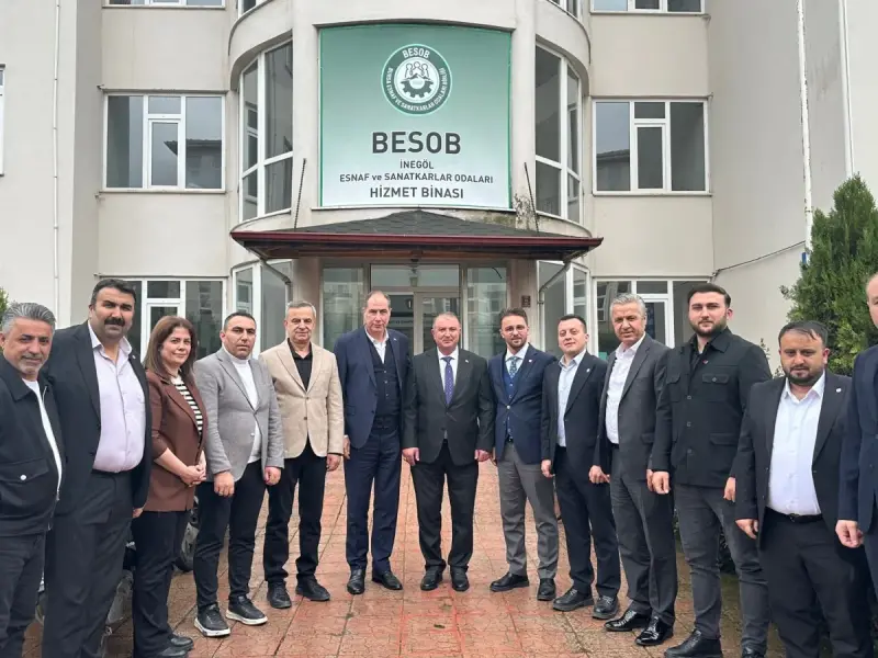 İnegöl Mobilyacılar Odası’na Anlamlı Ziyaret