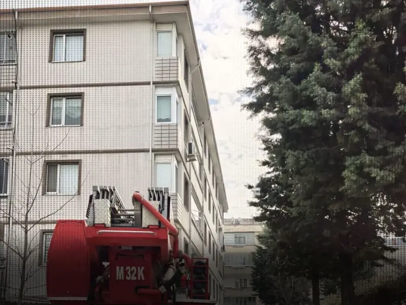 İnegöl'de korku dolu anlar!