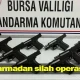Bursa’da Jandarmadan silah operasyonu