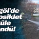 İnegöl'de motosiklet küle döndü!