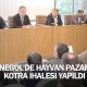 İnegöl'de Hayvan Pazarı Kotra İhalesi Yapıldı