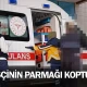 İnegöl'de işçinin parmağı koptu!