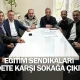 Eğitim sendikaları şiddete karşı sokağa çıkıyor